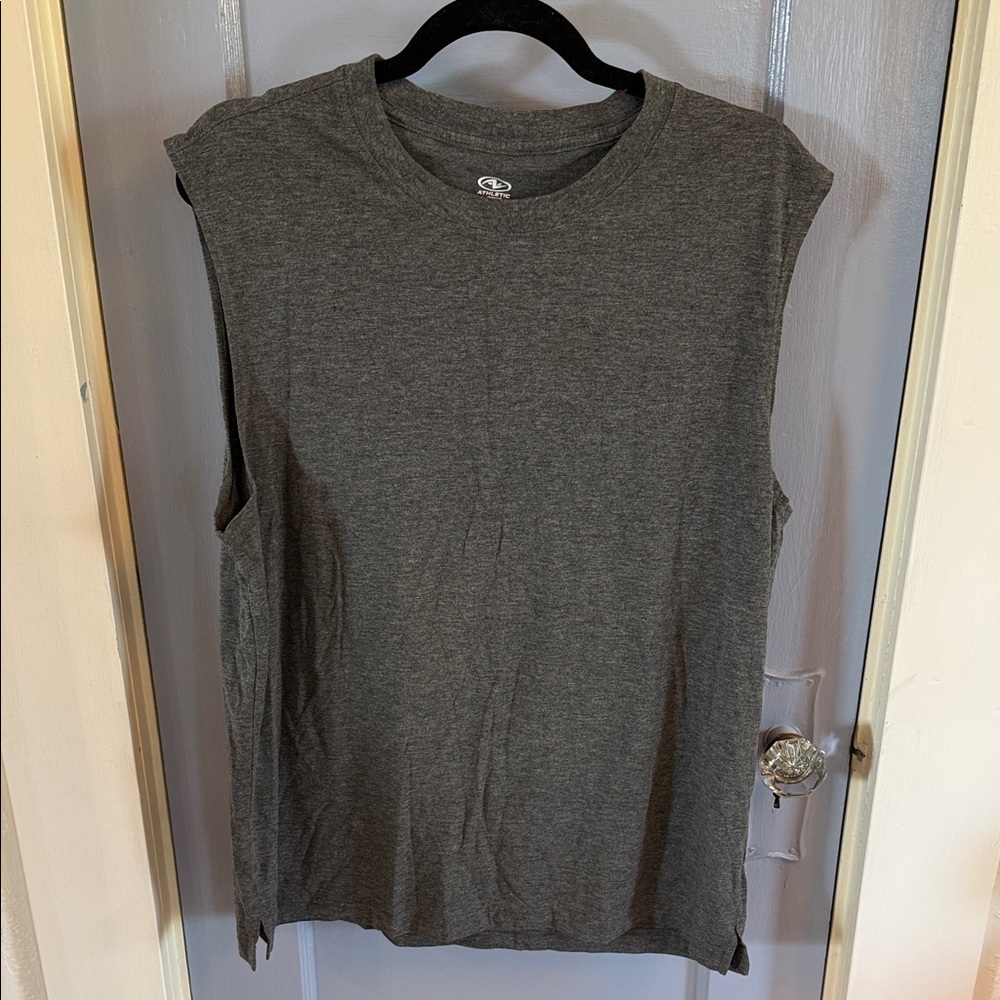 Athletic Works Charcoal Muscle Tee